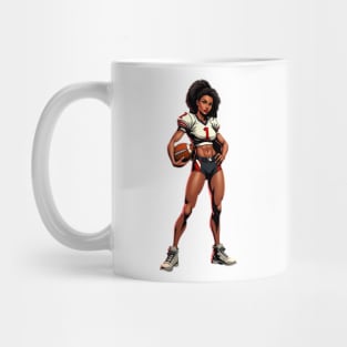 American College Football Girl Mug